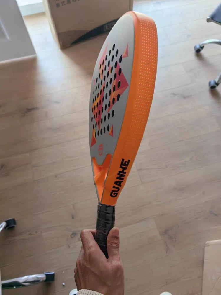 Your Brand Start Here Round/Tear/Diamond Padel Racket High Quality 3K/12K/18K Carbon Fiber Padel Tennis Racket Palas de Padel